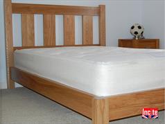 Oak Single Bespoke Slat Bed Handmade