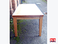 Oak Tapered Legged British Made Table