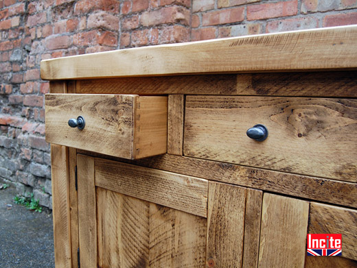 Plank Pine Solid Wooden Drawers