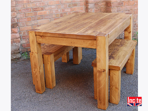 Rustic Handmade British Table