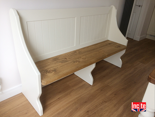 Made to Measure Painted Monks Bench