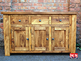 Rustic Pine Sideboard Handmade in Derbyshire