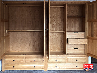 Beautiful Handmade Oak Wardrobe