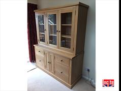 Handmade Glazed Oak Dresser