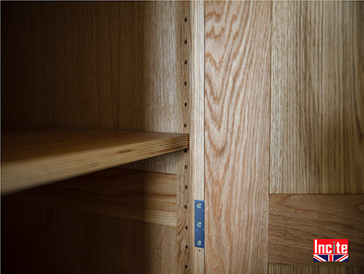 Bespoke Oiled Oak Combination Wardrobe Derbyshire