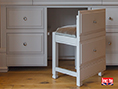 Bespoke Oak and Painted Dressing Chest