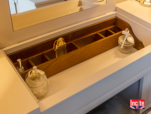 Bespoke Oak and Painted Dressing Chest