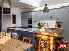 bespoke painted kitchen derbyshire