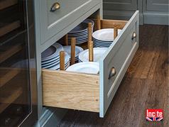 French Gray Bespoke Country Kitchen Derbyshire