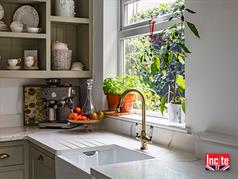 French Gray Bespoke Country Kitchen Derbyshire