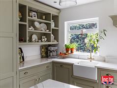 French Gray Bespoke Country Kitchen Derbyshire