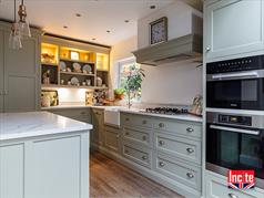 French Gray Bespoke Country Kitchen Derbyshire