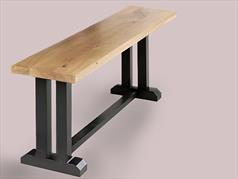 Handmade Painted Dining Benches