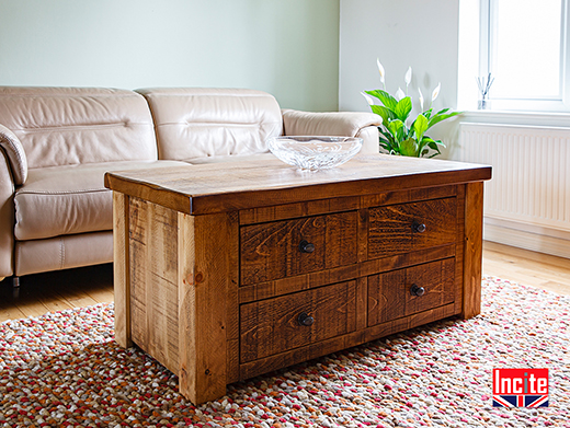 Solid Wooden Coffee Table