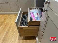 Painted oak custom kitchen