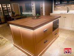 Incite Interiors Wooden Kitchens are beautifully handmade and will make a fantastic investment for your home. A firm favourite are oak painted shaker kitchens.  Our luxury Bespoke handcrafted Wooden Kitchens units are designed and made to order for you.  Each Kitchen design and layout is drawn to plan (CAD) to best suit your practical needs and Kitchen space. Each unit is handcrafted to your individual requirements all from the information given whilst sitting in person with our Kitchen Designer and Maker (Director) Mark Nicholson.  Incite Interiors Wooden Kitchens are custom made to your own quality tastes and styles. Whether you are a Oak Kitchen or a Luxury Painted Kitchen kind of person, our personal Bespoke service allows you to join us on the journey to creating your very own Bespoke Designer Kitchen.  All of our wooden kitchens, including the kitchen carcasses are custom made to order at our Derbyshire workshop (None of our units are flat pack off the shelf)  We are very proud that all of our customers tell us that they absolutely love their Incite Kitchens.