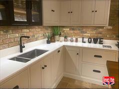 Custom made luxury oak painted kitchens by Incite Interiors Derby