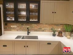 Custom made luxury oak painted kitchens by Incite Interiors Derby