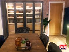 Custom made luxury oak painted kitchens by Incite Interiors Derby