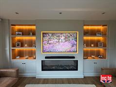 Custom Made Painted TV Media Units
