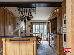 Custom Handmade Oak Kitchen