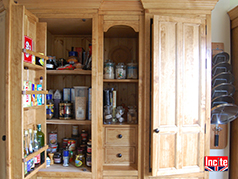 Custom Made Radiata Kitchen Cupboard Close Up