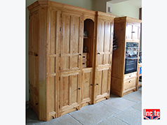 Free Standing Wooden Scullery Kitchen