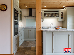 Oak Painted Handmade Kitchen by Incite Interiors Derbyshire