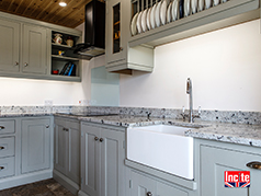 Oak Painted Handmade Kitchen by Incite Interiors Derbyshire