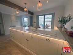 Painted Oak Custom Kitchens handcrafted by Incite Interiors Derbyshire