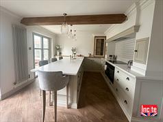 Painted Oak Custom Shaker Kitchen handcrafted to order by Incite Interiors Derbyshire
