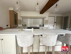 Painted Oak Custom Kitchens handcrafted by Incite Interiors Derbyshire
