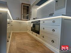 Painted Oak Custom Shaker Kitchen handcrafted to order by Incite Interiors Derbyshire