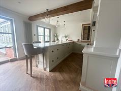 Painted Oak Custom Kitchens handcrafted by Incite Interiors Derbyshire