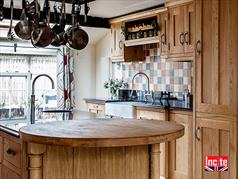 Beautiful Handmade Oak Kitchen Island