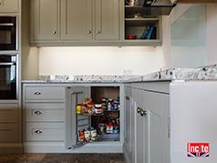 Oak Painted Handmade Kitchen by Incite Interiors Derbyshire