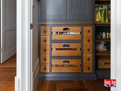 Oak and Painted Zoffany Gargoyle Walk In Pantry