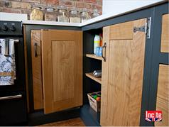 Rustic Oak and Painted Bespoke Kitchen