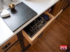 Rustic Oak and Painted Bespoke Kitchen