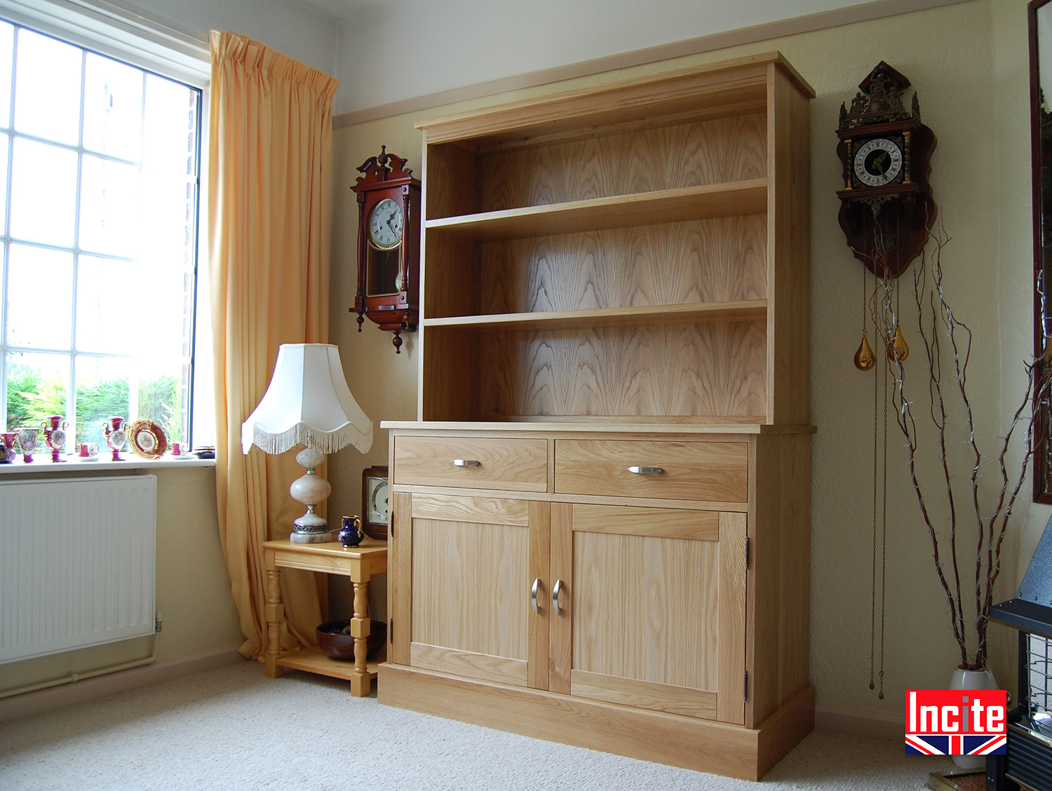 Custom Made To Measure Handcrafted 4ft Oak Welsh Dresser