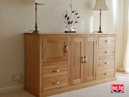 Multi Function Oak Sideboard