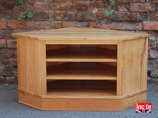 Corner Open TV Cabinet