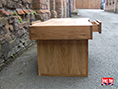 Oak Beam Chunky Coffee Table