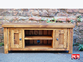 Chunky Plank Pine Television Cabinet
