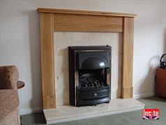 Custom Made to Measure Oak Fire Surround