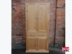 Bespoke Oak Alcove Cupboard