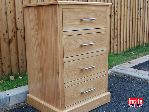 British Made Oak Wellington Chest