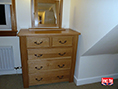 Handmade Oak Chest of Drawers