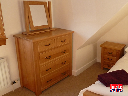 Made to Measure Oak Chest of Drawers