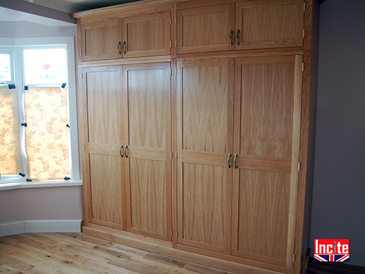 Oak Freestanding Wardrobe Custom Made